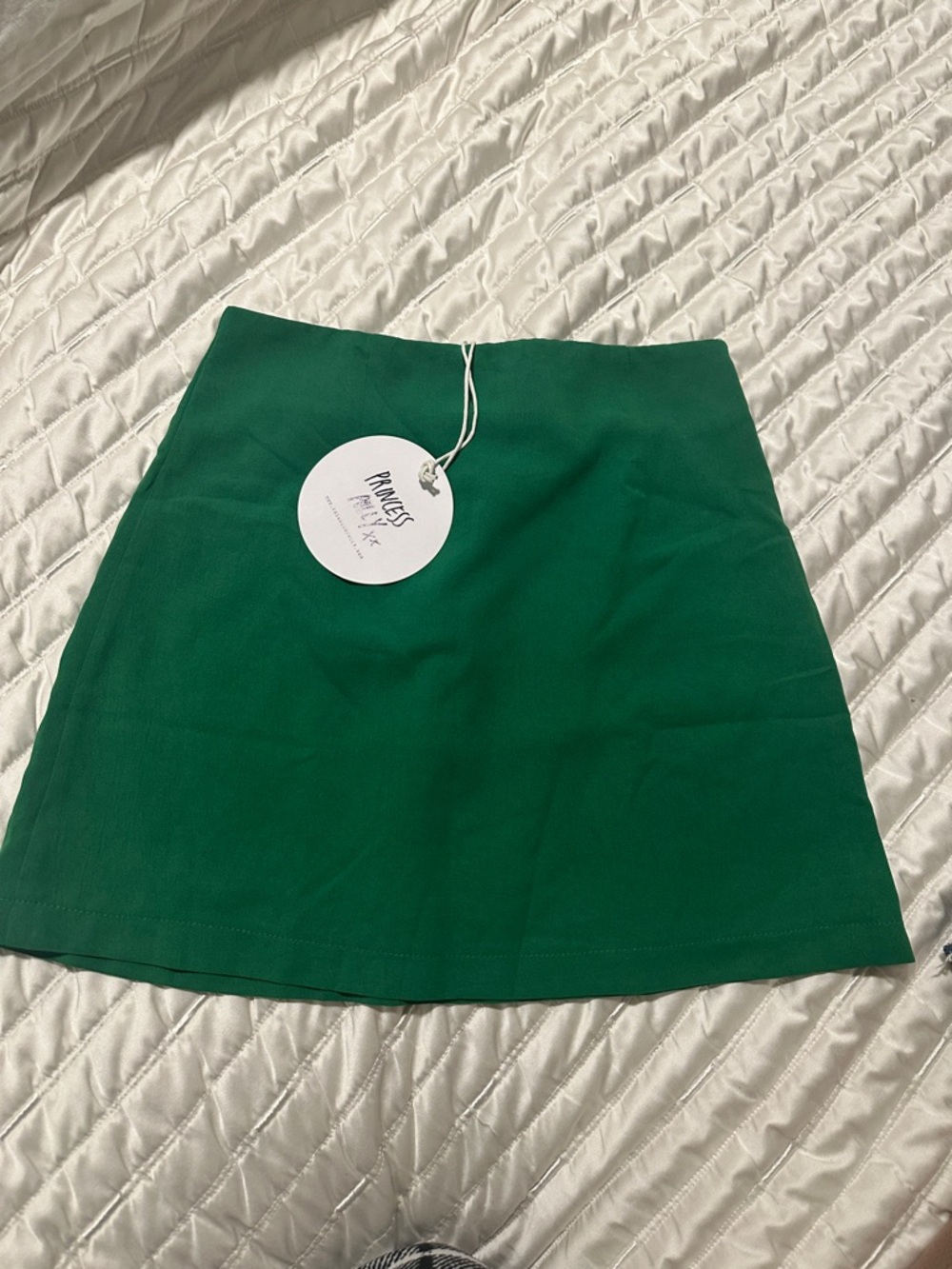 Princess Polly Emerald Green Mini Skirt